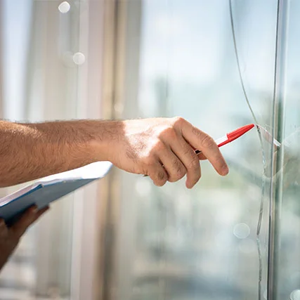 broken glass repair in Clermont, FL